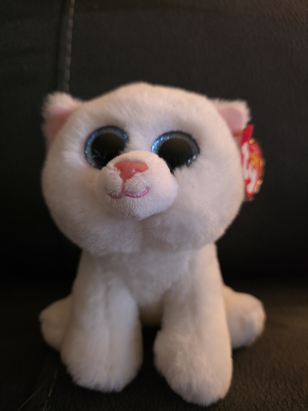 Ty Beanie Boo - PEARL the 2015 White Cat 6" NEW MWMTs Plush